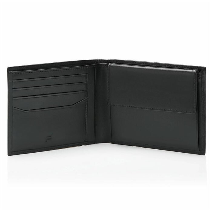 Мъжки портфейл Porsche Design Classic 4 Wide, с монетник и RFID защита, черен - Image 2