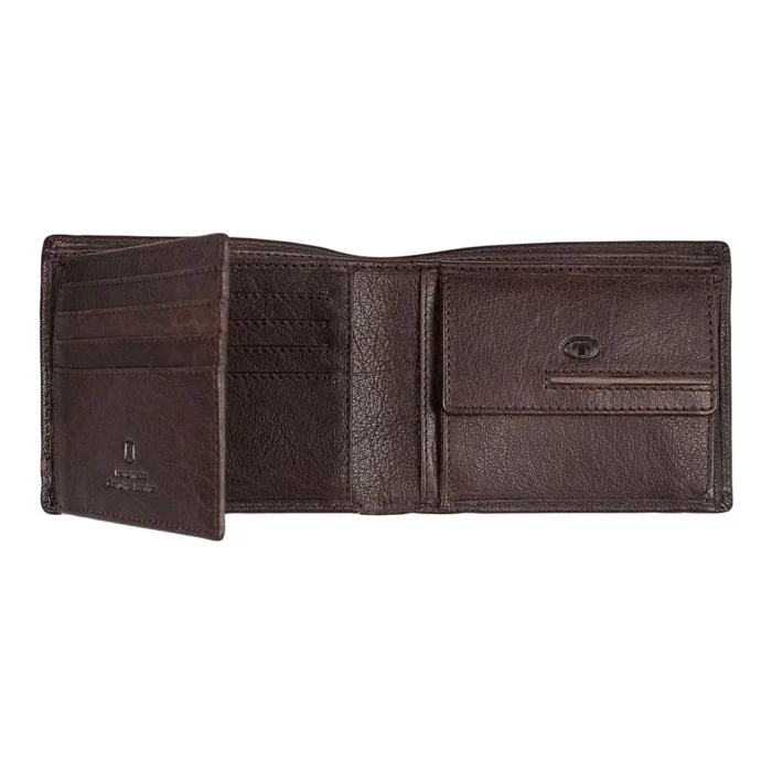 Мъжки портфейл Tom Tailor - Devon, RFID защита, кафяв - Image 2