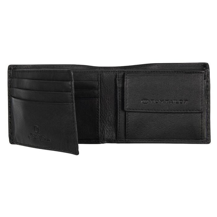 Мъжки портфейл Tom Tailor - KAI, RFID защита, черен - Image 2