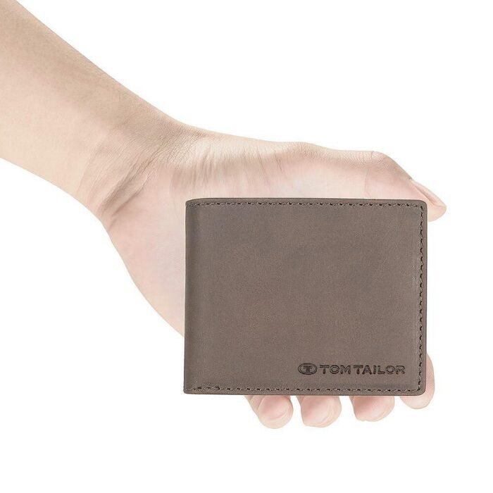Mъжки портфейл Tom Tailor - RON, RFID защита, кафяв - Image 3