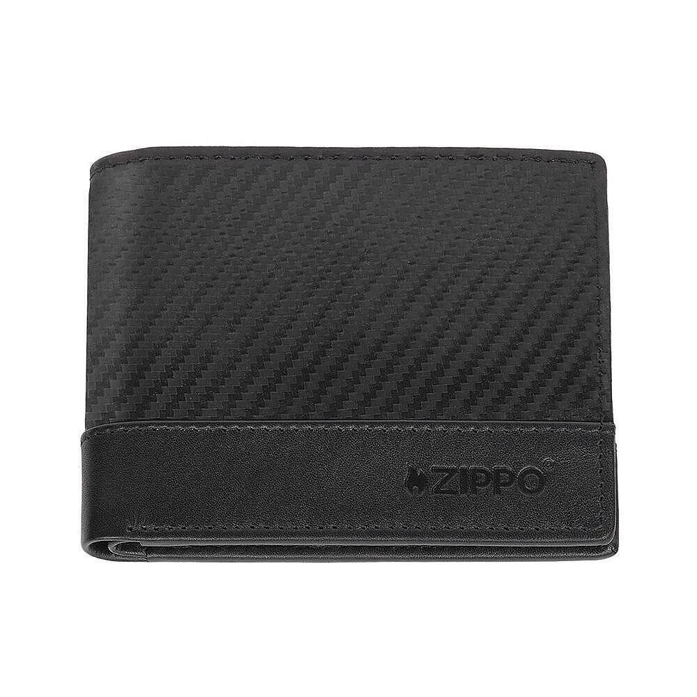 Мъжки портфейл Zippo - Carbon, RFID защита, черен Мъжки портфейл Zippo - Carbon, RFID защита, черен - Image 1
