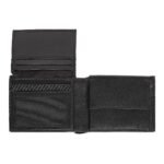 Мъжки портфейл Zippo -  Carbon, с монетник, RFID защита, черен - Image 3