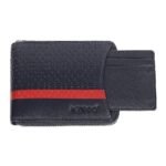 Мъжки портфейл Zippo - Navy Blue, с цип и подвижен калъф за документи, тъмносин - Image 6
