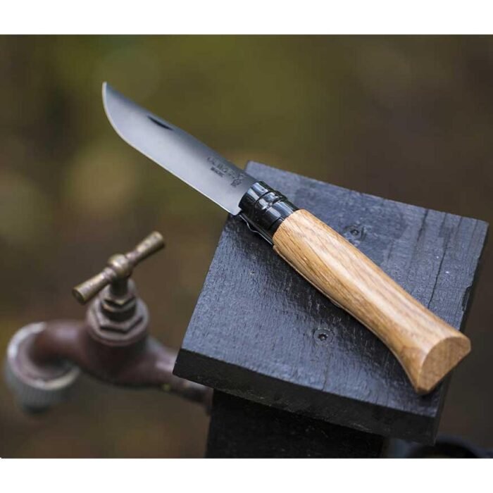 Нож Opinel Luxe №8 Black Oak, острие 8.5 см - Image 3