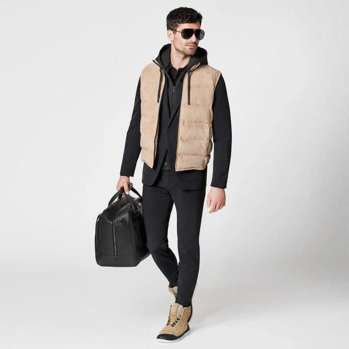 Пътна чанта Porsche Design - Roadster Weekender, черна - Image 9