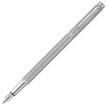 Писалка Caran d'Ache - Ecridor Retro Palladium, сребриста, F перо