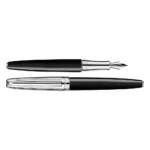 Писалка Caran d'Ache - Leman Bicolor Black/Silver, М перо - Image 2