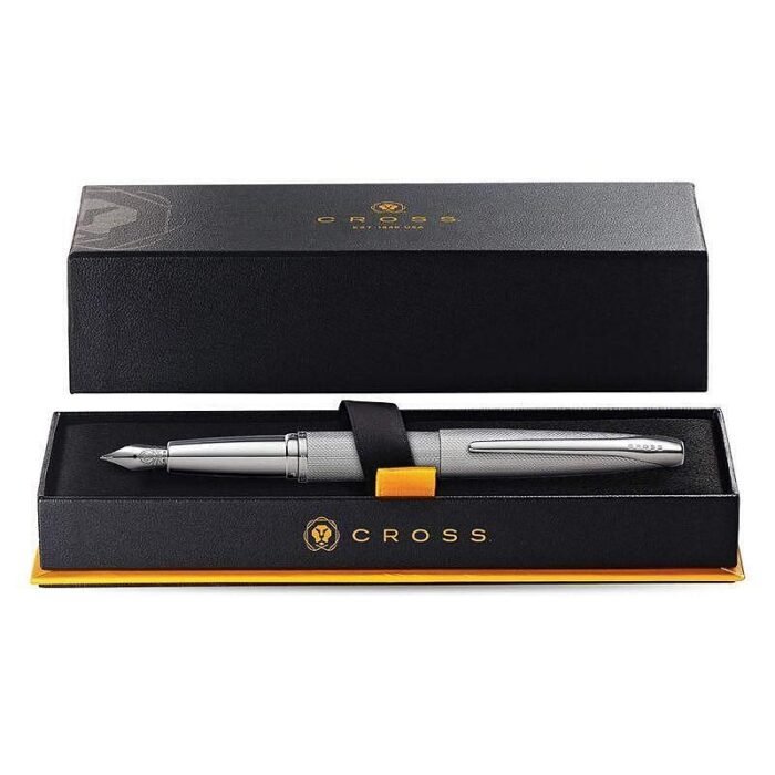 Писалка Cross ATX Sandblasted Titanium Gray F nib - Image 3