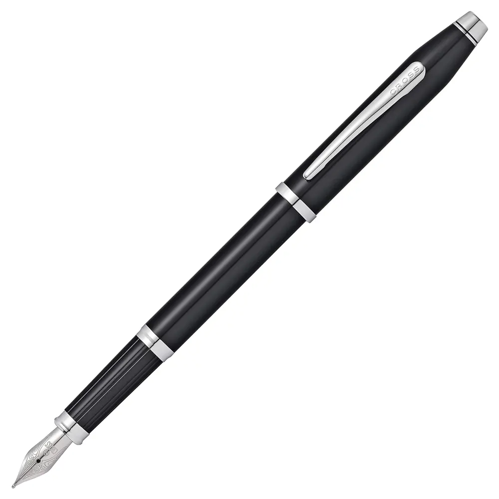 pisalka-cross-century-ii-blackchrome-f-pero-664c531d3f3d5 Писалка Cross Century II - Black/Chrome, F перо - Image 1