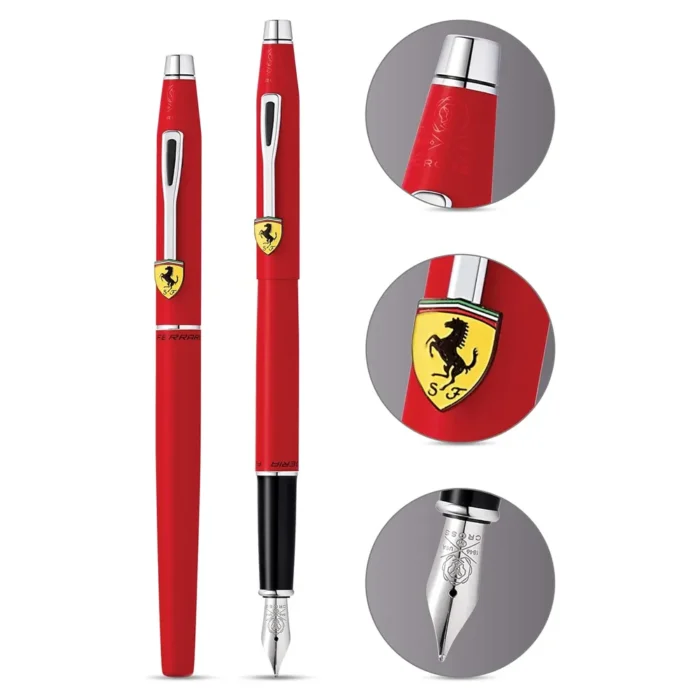 Писалка Cross Classic Century Ferrari - Matte Red Lacquer, F перо - Image 2