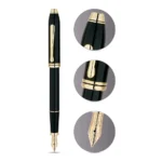 Писалка Cross Townsend - Black/Gold, F перо - Image 2