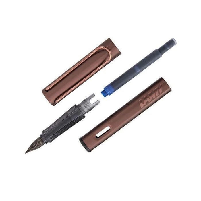 Писалка Lamy - Lx Marron, F перо, кафява - Image 3