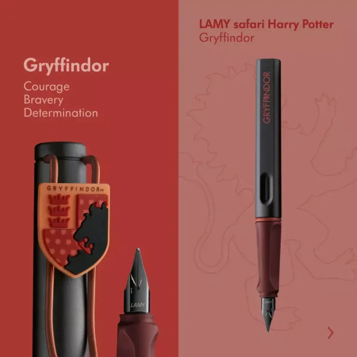 Писалка Lamy Safari Special Edition Harry Potter - Gryffindor, М перо - Image 6