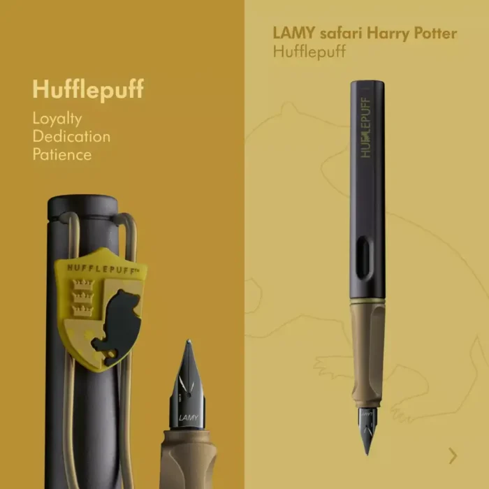 Писалка Lamy Safari Special Edition Harry Potter - Hufflepuff, M перо - Image 6