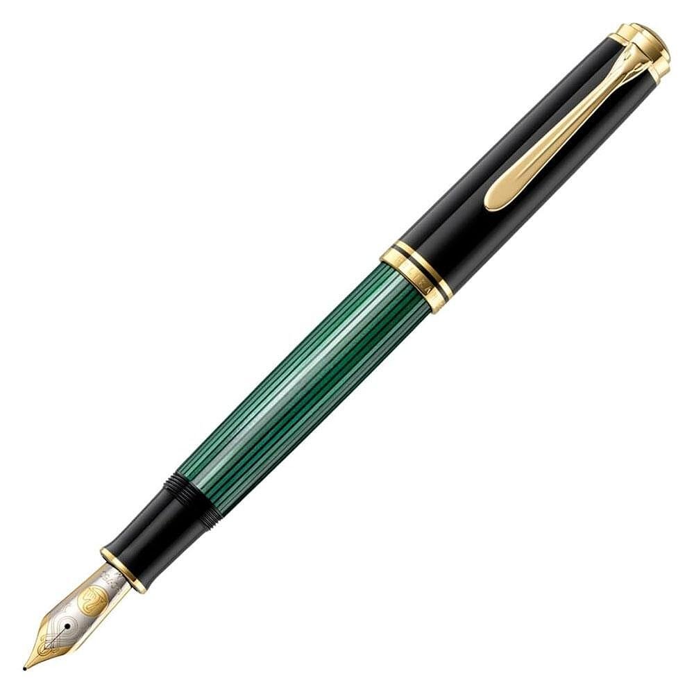 Писалка Pelikan - Souveran 1000 Series, Black/Green, М перо Писалка Pelikan - Souveran 1000 Series, Black/Green, М перо - Image 1