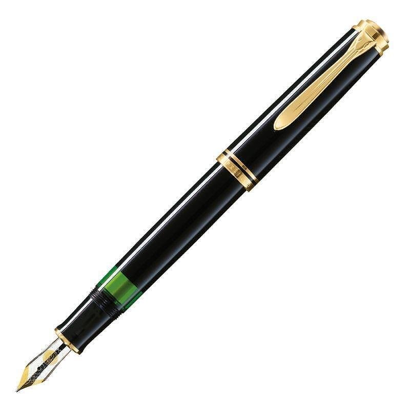 Писалка Pelikan - Souveran 400 Series, черна, М перо Писалка Pelikan - Souveran 400 Series, черна, М перо - Image 1
