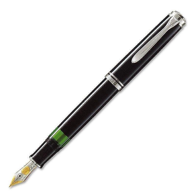 Писалка Pelikan - Souveran 405 Series, F перо, черна Писалка Pelikan - Souveran 405 Series, F перо, черна - Image 1