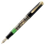 Писалка Pelikan - Toledo 700 Series, F перо, златно покритие, ръчно гравиран