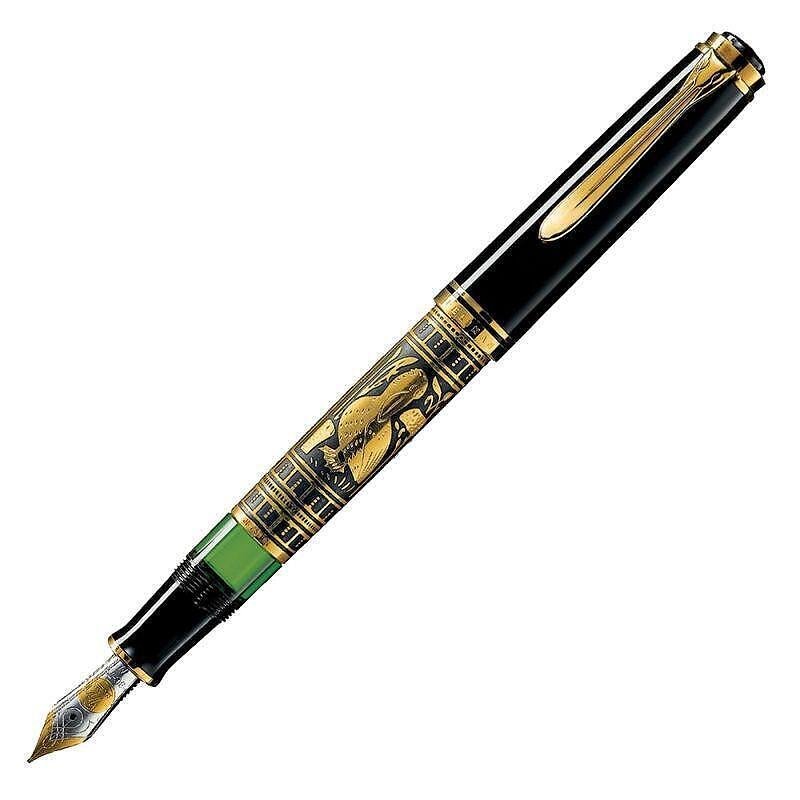 pisalka-pelikan-toledo-900-series-zlatno-pokritie-racno-graviran-m-image_64ca40884e808 Писалка Pelikan - Toledo 900 Series, M перо, златно покритие, ръчно гравиран - Image 1