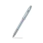 Писалка Sheaffer 100 - Expressions, Chrome-Plated Trims, синя/розова, F перо - Image 5