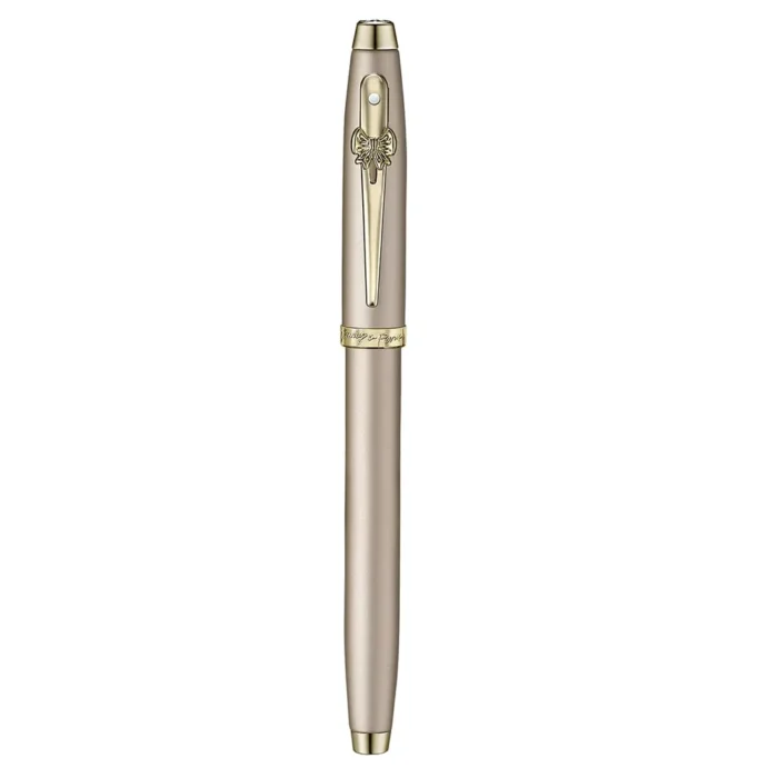 Писалка Sheaffer 100 x Emily in Paris - Champagne Gold with Champagne Gold Trims, F перо - Image 5