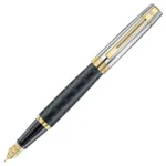 Писалка Sheaffer 300 - Engraved Matt Black Barrel and Shine Chrome Cap, размер М