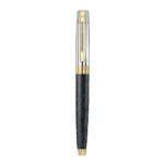 Писалка Sheaffer 300 - Engraved Matt Black Barrel and Shine Chrome Cap, размер М - Image 4