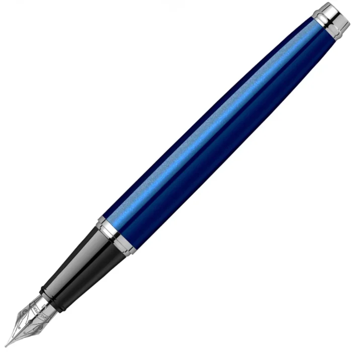 Писалка Sheaffer - 300 Glossy Blue Lacquer/Chrome - Image 4