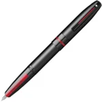 Писалка Sheaffer Icon - Matte Black Lacquer with Red PVD Trims