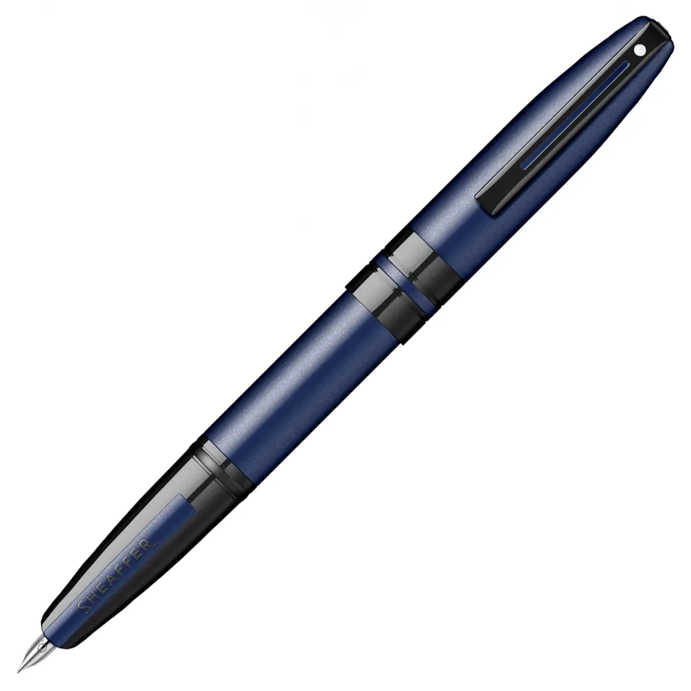 pisalka-sheaffer-icon-matte-blue-lacquer-with-black-pvd-trims-65f4450a08ab5 Писалка Sheaffer Icon - Matte Blue Lacquer with Black PVD Trims - Image 1