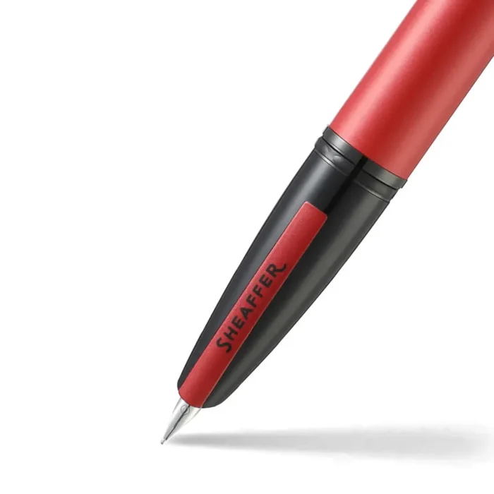 Писалка Sheaffer Icon - Matte Red Lacquer with Black PVD Trims, M перо - Image 4