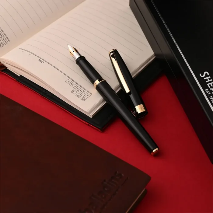 Писалка Sheaffer - Sagaris Glossy Black GT, M - Image 6
