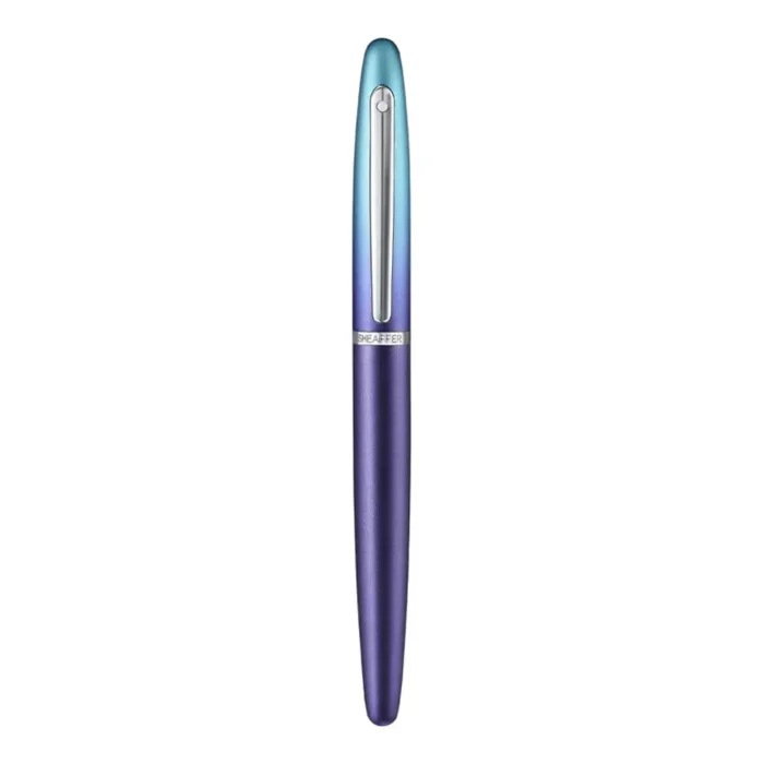 Писалка Sheaffer VFM - Expressions with Chrome-Plated Trims, синя/лилава, M перо - Image 2
