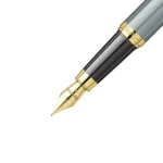 Писалка Sheaffer VFM -  Glossy Light Gray - Image 5