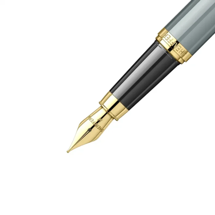 Писалка Sheaffer VFM -  Glossy Light Gray - Image 5