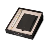 Подаръчен комплект Sheaffer - химикалка 300 Medalist и калъф за кредитни карти и документи