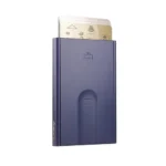 Портфейл OGON - Slider, до 6 карти, RFID защита, тъмносин - Image 2