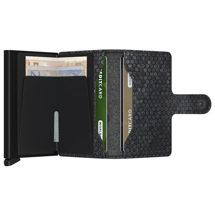 Портфейл SECRID - Hexagon Black, с RFID защита - Image 4
