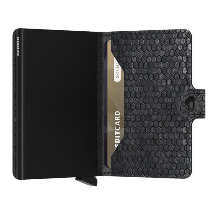 Портфейл SECRID - Hexagon Black, с RFID защита - Image 3