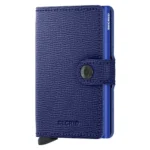Портфейл SECRID - Mini Crisple Cobalt, с RFID защита