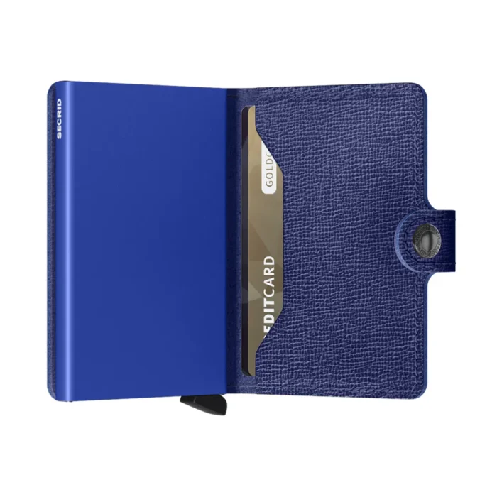 Портфейл SECRID - Mini Crisple Cobalt, с RFID защита - Image 4