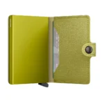 Портфейл SECRID - Mini Crisple Lime, с RFID защита - Image 3