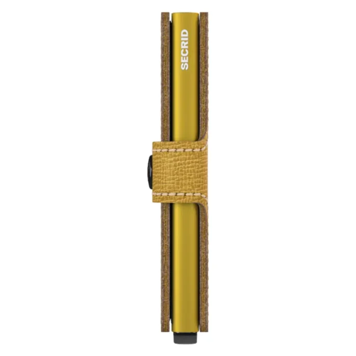 Портфейл SECRID - Mini Crisple Ochre, с RFID защита - Image 4