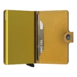 Портфейл SECRID - Mini Crisple Ochre, с RFID защита - Image 2