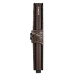 Портфейл SECRID - Mini Crunch Bronze, естествена кожа, RFID защита - Image 2