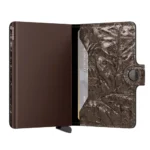 Портфейл SECRID - Mini Crunch Bronze, естествена кожа, RFID защита - Image 3