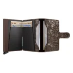 Портфейл SECRID - Mini Crunch Bronze, естествена кожа, RFID защита - Image 4