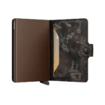 Портфейл SECRID - Mini Jungle Brown, естествена кожа, RFID защита - Image 4