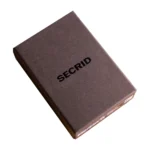 Портфейл SECRID - Mini Matte Black & Ochre, естествена кожа, с RFID защита - Image 8
