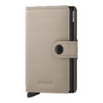 Портфейл SECRID - Mini Matte Desert, естествена кожа, с RFID защита